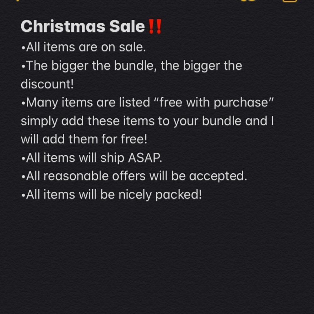 Christmas Sale!